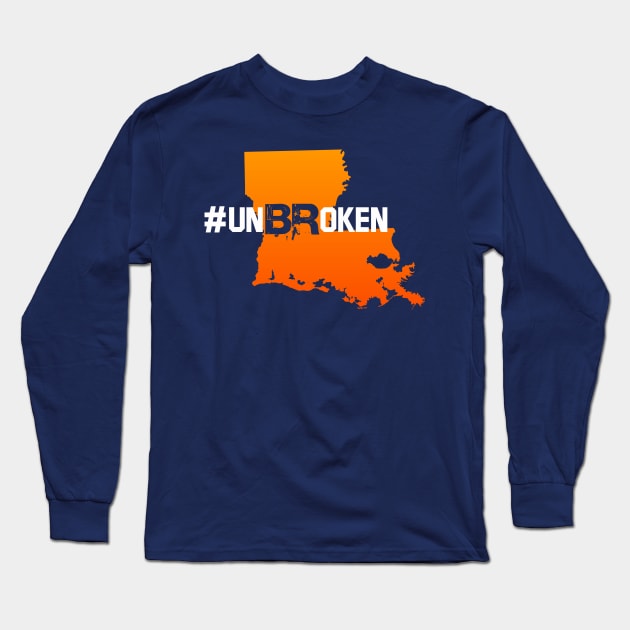 unbroken louisiana Long Sleeve T-Shirt by ilovemubs